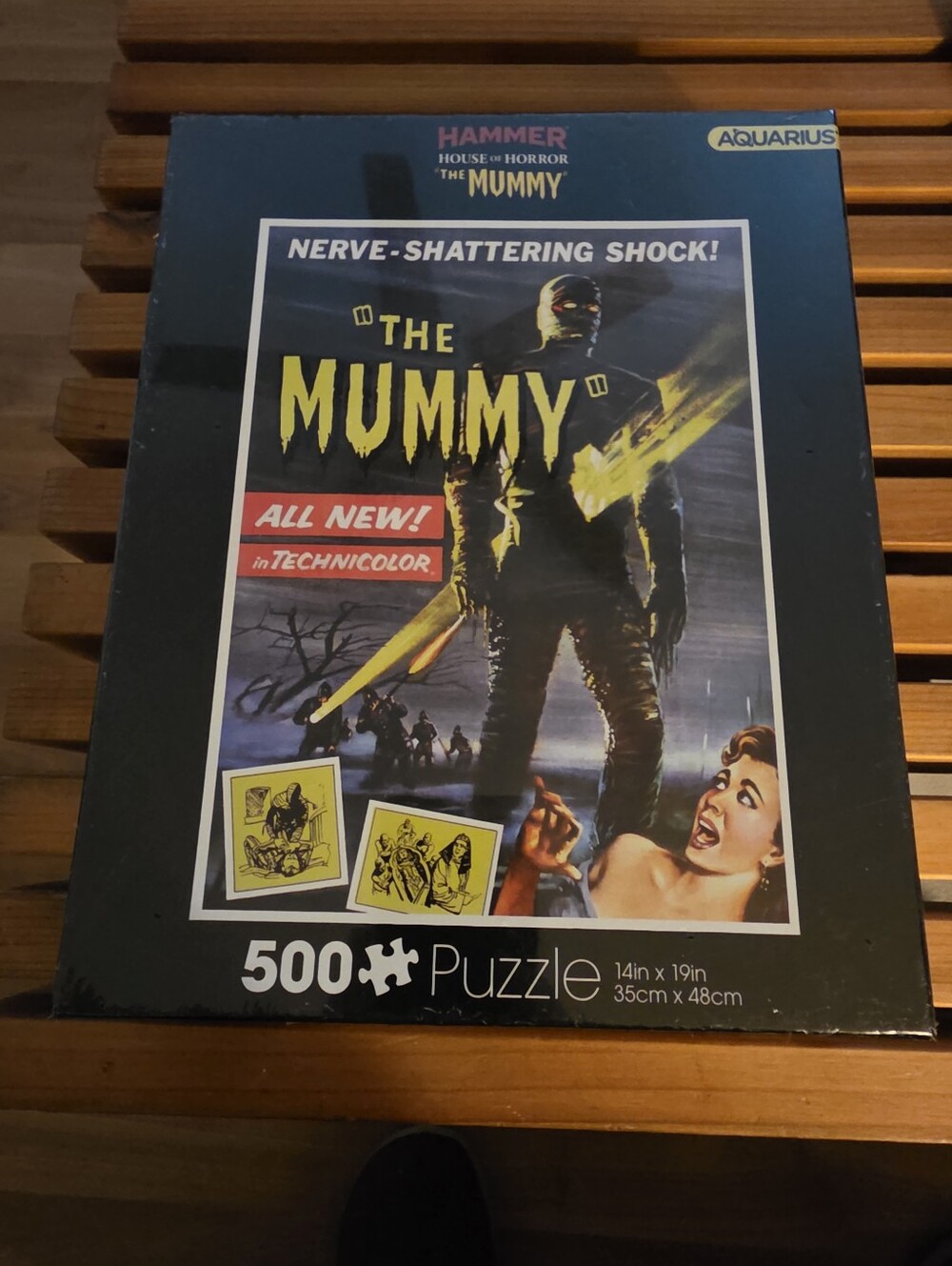 The Mummy 500-Piece Jigsaw Puzzle, New In Wrap, Gift, Horror